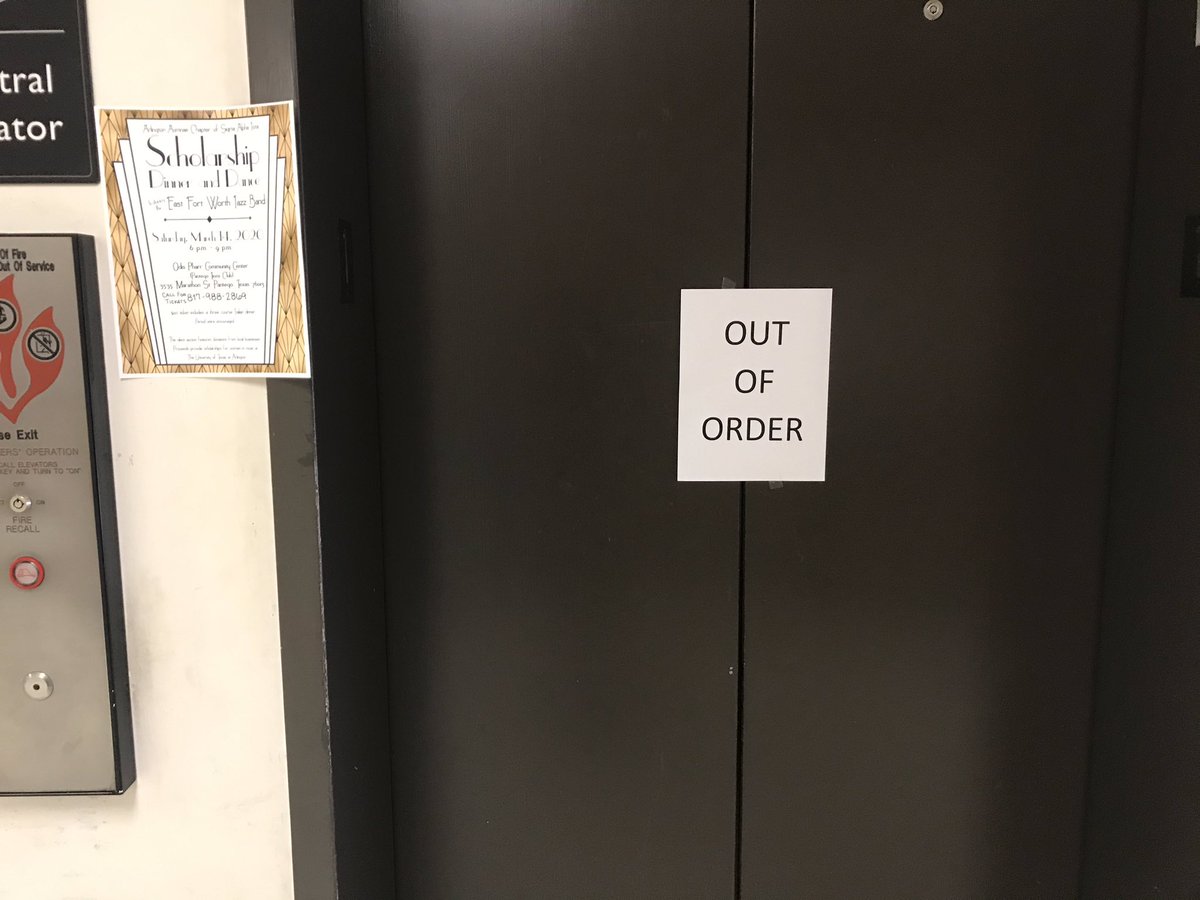 UTACommElevator's tweet image. Happy Monday, Mavericks!