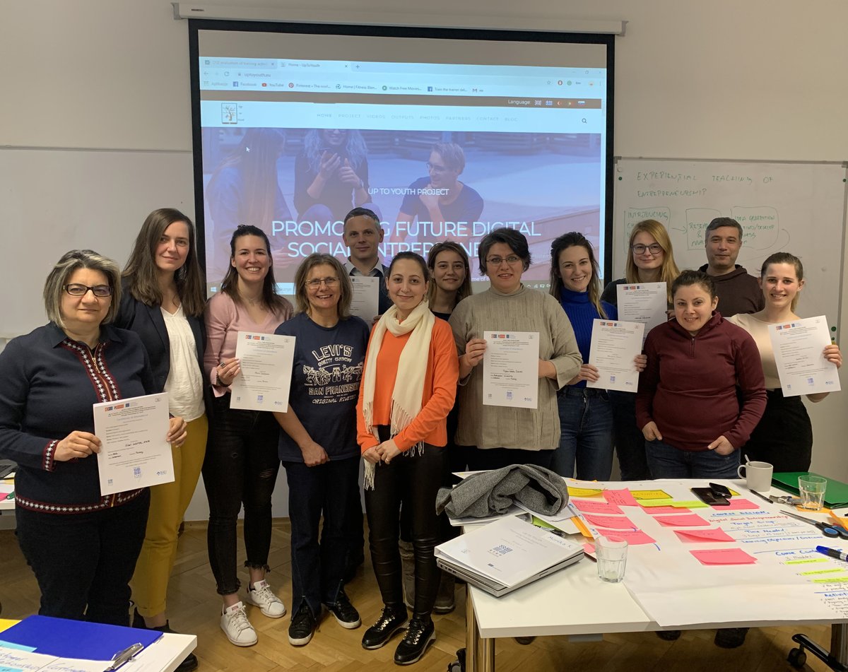 ied_europe's tweet photo. 🌟 Promoting future digital #socialentrepreneurs!
The training activity of our #ErasmusPlus project #UpToYouth: Promoting Future Digital Social Entrepreneurs was held in Ljubljana, Slovenia.

#ied #iedeurope #iedeu #trainingactivity #digital #entrepreneurs https://t.co/xCWrWL5kEI