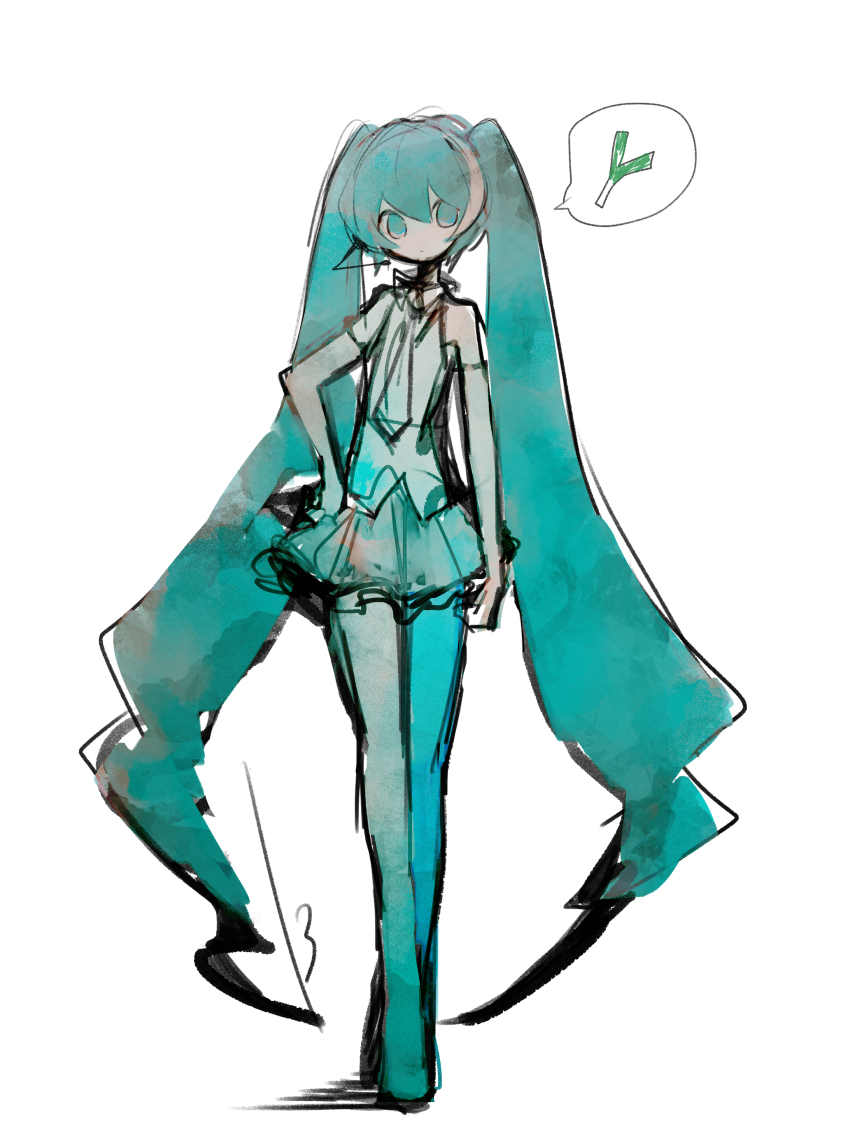 初音ミク 「ねるまえのらくがき 」|13のイラスト