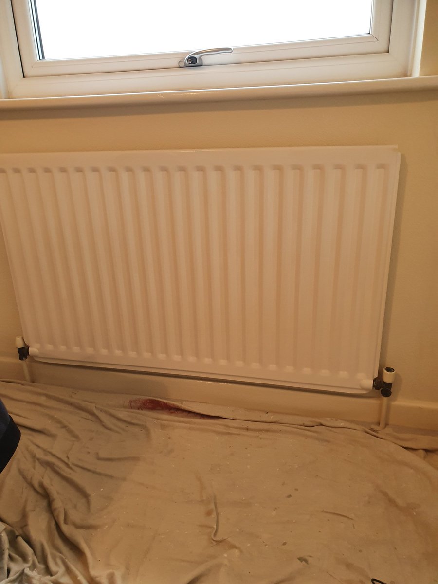 painterman70's tweet photo. @Tikkurila_UK @ben_tikkurila 1 coat Helmi undercoat over prepped magnolia gloss , have you tweaked the formula? Great opacity 😎 https://t.co/7E1mgXodK6