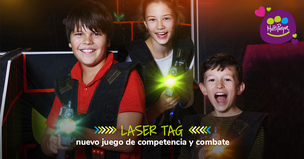 Disfruta de nuestra nueva atracción LASER TAG, ¡no te la puedes perder!
