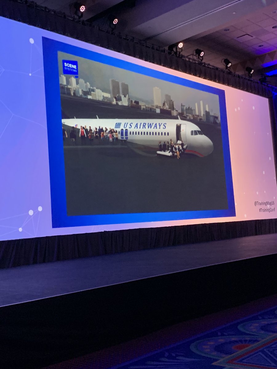 TrainingMagUS's tweet photo. Capt Jeff Skiles reminds us that the org culture &amp; environment determines whether #Training is effective or not / #TrainingMatters #TrainingConf #MiracleOnTheHudson https://t.co/9hbFNTCpwR