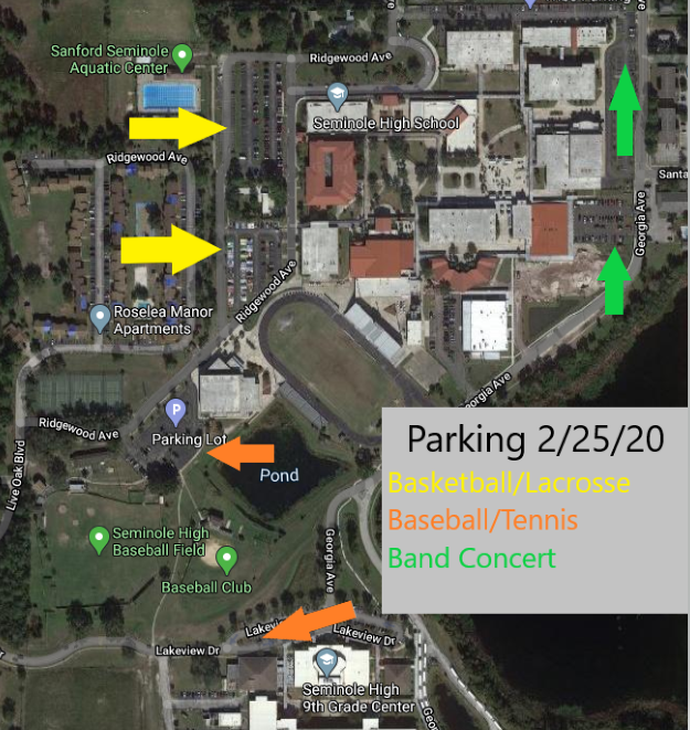 Seminole High School Athletics (Sanford) (@sansemathletics) on Twitter photo Nole Nation....tomorrow night is an extremely busy night on campus. This is a guide to help get you to the event you will be attending and make parking a little more convenient for all involved. Looking forward to a great night at SHS <a href="/JRod3510/">JordanRodriguez Ed. D</a> <a href="/shsnoles/">Seminole High School</a> <a href="/prideofthetribe/">Pride of the Tribe</a> Nole Nation....tomorrow night is an extremely busy night on campus. This is a guide to help get you to the event you will be attending and make parking a little more convenient for all involved. Looking forward to a great night at SHS <a href="/JRod3510/">JordanRodriguez Ed. D</a> <a href="/shsnoles/">Seminole High School</a> <a href="/prideofthetribe/">Pride of the Tribe</a>