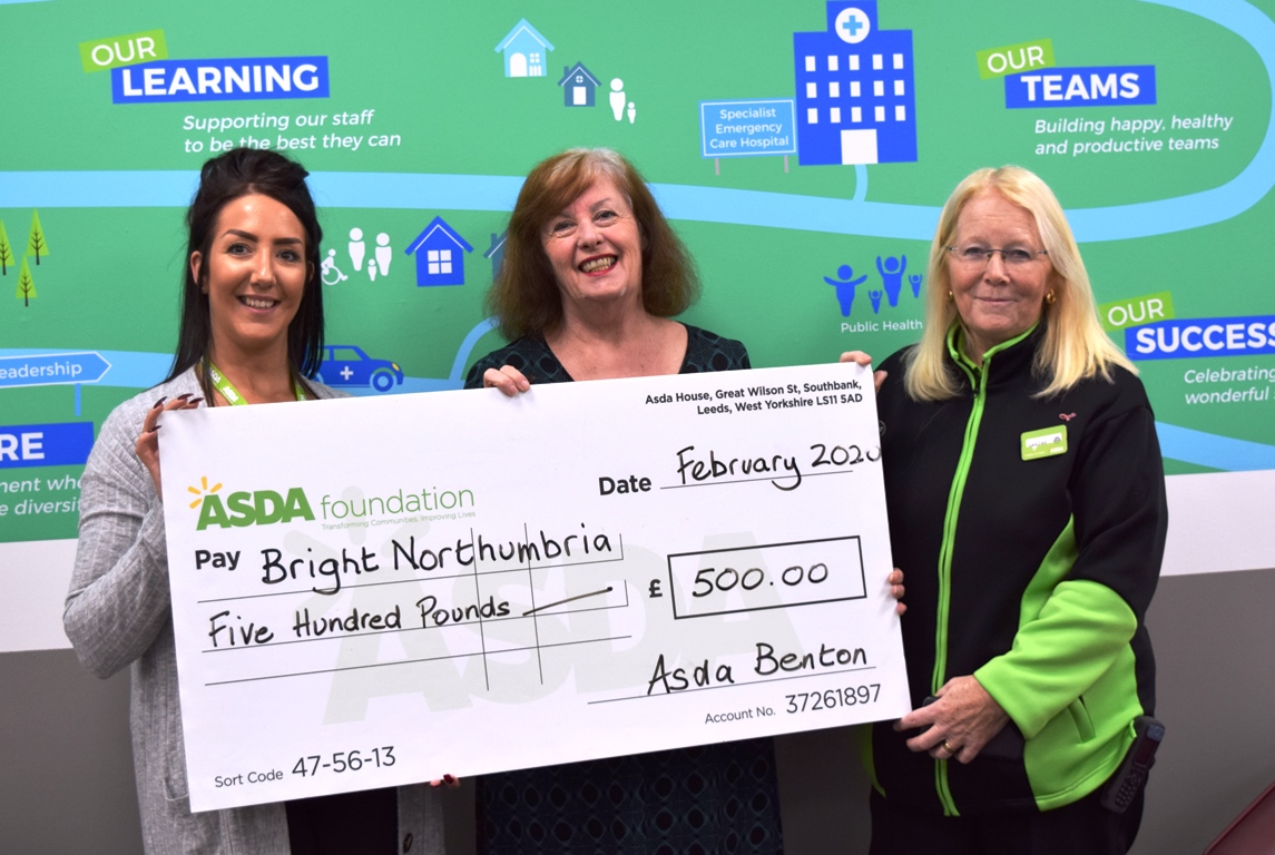 We are delighted to have won Benton <a href="/asda/">Asda</a>'s green token giving scheme💚 

Thank you to Stacey and Lesley for coming along to present the cheque today.

Huge thanks to everyone who chose us👏