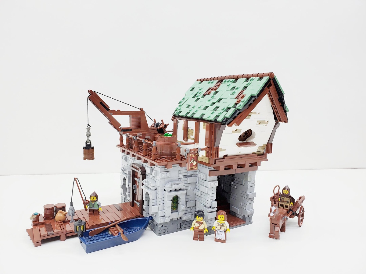 LEGO® IDEAS on X: LEGO ScapeSculptureDesign on #LEGOIdeas has built this  quaint Medieval Dock House, which could serve your town or village  incredibly well! Today's beautifully designed Staff Pick can be viewed