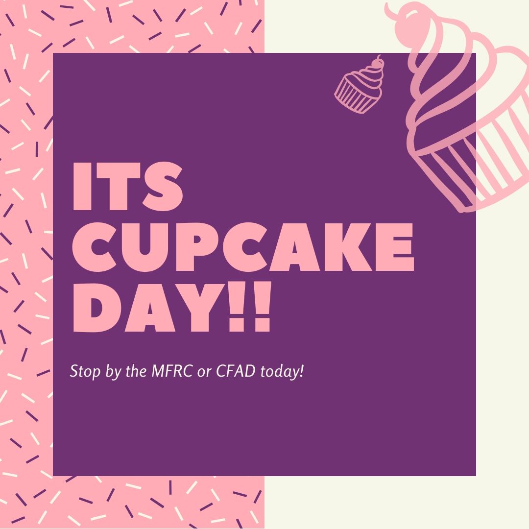 It's Cupcake Day!👩‍🍳 And Pupcake Day!🐕

Stop by the MFRC or the CFAD Commissionaires desk to purchase your treats and support New Hope Dog Rescue. 
#nationalcupcakeday #newhopedogrescue #teampupcakes #sweettreats #diabeticfriendlyoptions #lowcarboptions #hurryoriwilleatthemALL