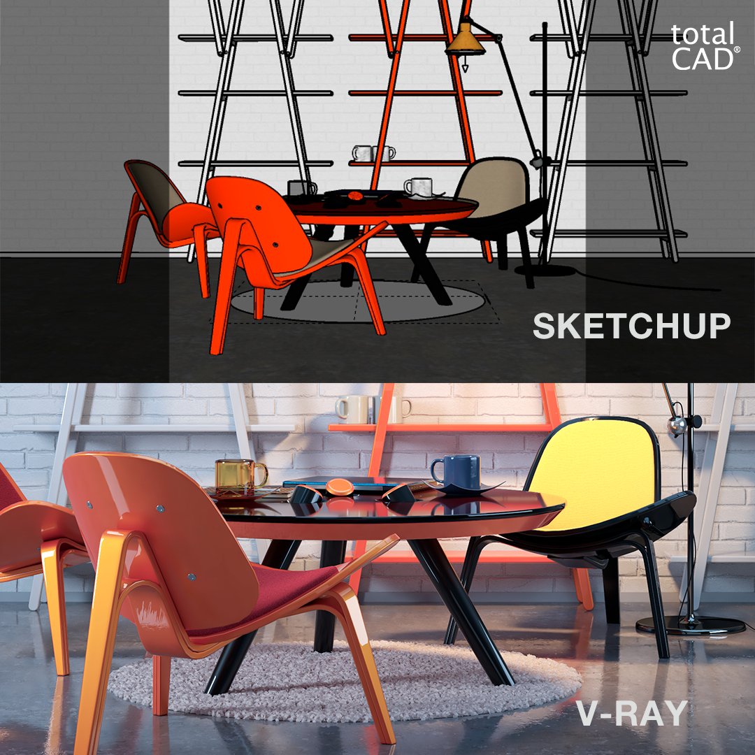 totalcadbrasil's tweet photo. Para este render, utilizamos rectangle lights para dar a sensação de estúdio e complementamos com spot light na luminária.🖱📍
Comenta aqui o que mais você gostaria de ver!
#totalcad #v-ray #renderizador #projetos #arquitetura #engenharia #urbanismo #design #3ddesign https://t.co/5uU06ANd4Q