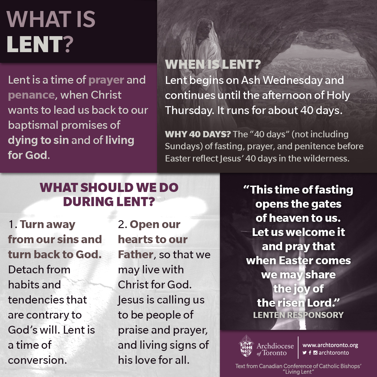HOFAM_DPCDSB's tweet image. Lent begins on Wednesday February 26. It is time to reflect #WhatIsLent