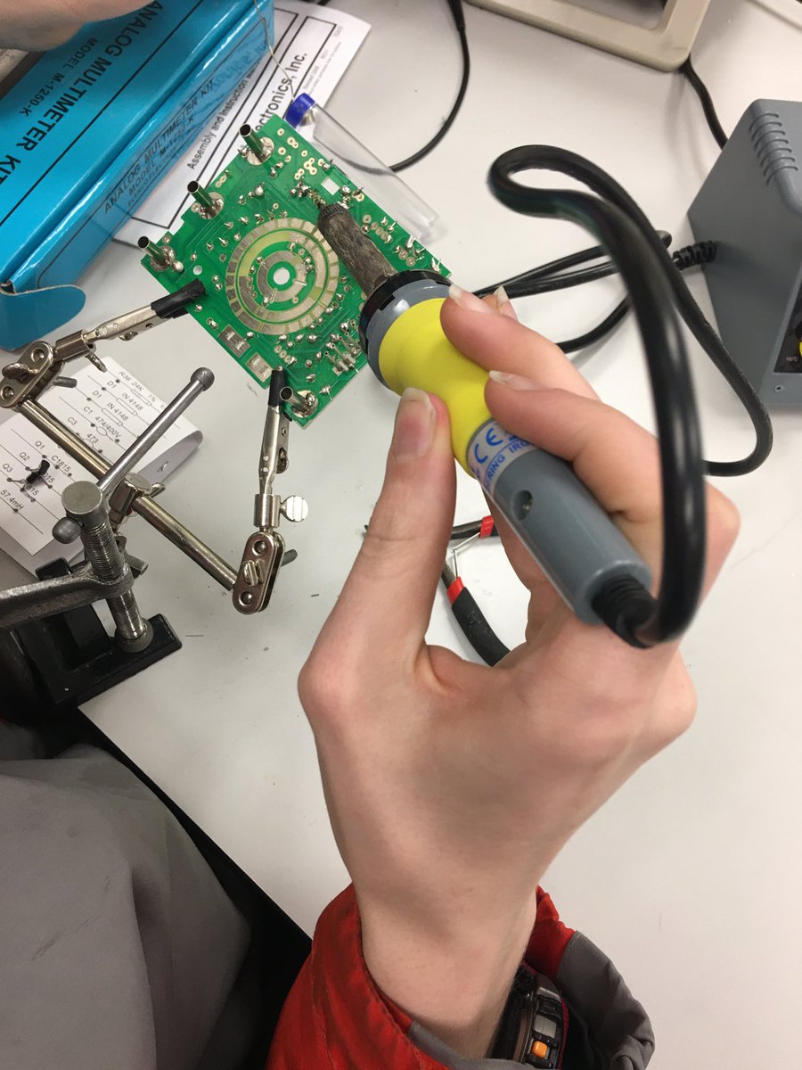 CarnillBeth's tweet photo. Creating multimeters requires persistence. Ss working to succeed  ⁦@jameswoodhs⁩ #inspire2025 https://t.co/IB47O2RT2a