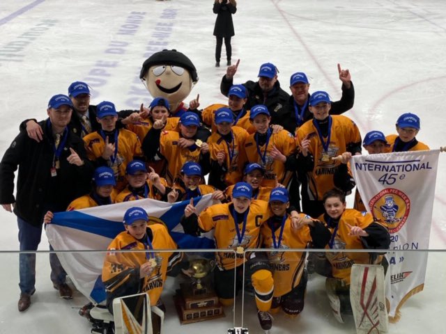 Big congrats go out to the Eastern Shore Peewee AAA Mariners (<a href="/ES_PWAAA/">Eastern Shore U13 AAA</a>) on capturing 🥇 at the 45th Annual l'International Pee-Wee B.S.R. in Quebec yesterday. 

Great tournament, Mariners! #nsproud 🏆