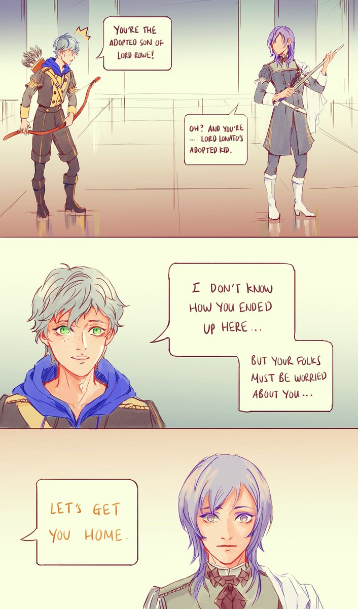 No canon Yuri & Ashe support? As if that ever stopped me

#fe3h #fireemblemthreehouses #yurileclerc #asheubert #yuriashe 
