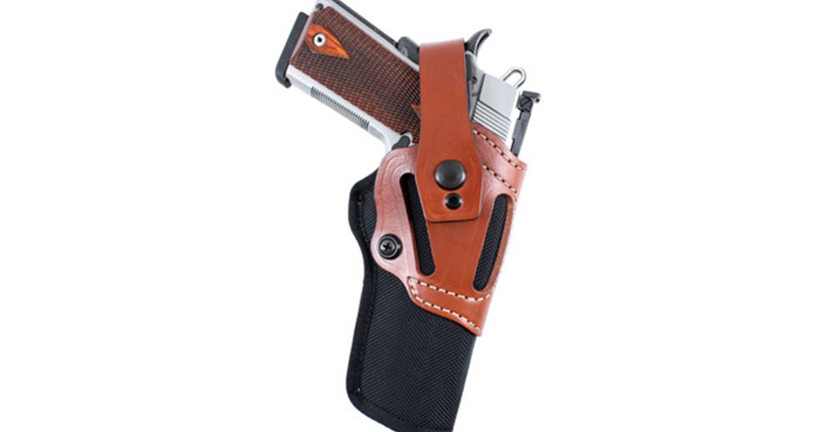 AmericanHunter's tweet image. First Look: DeSantis Dual Angle Hunter 1911 Holster—ow.ly/Qnzq50yukh4—#FirstLook #DeSantis #DualAngle #Hunter #1911