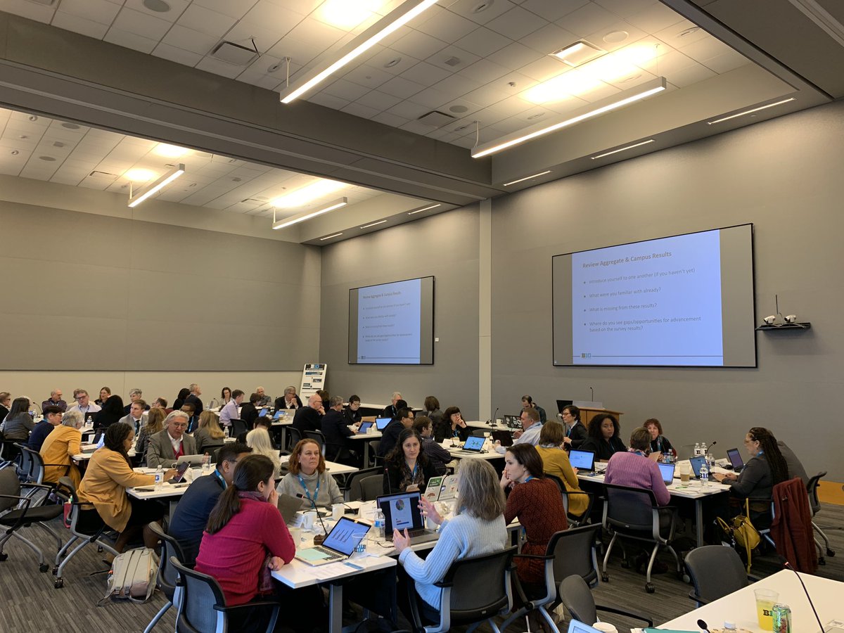 Leaders from across the Big 10 academic alliance working hard to advance mentorship and respond to the #nasemmentoring report @BigTenAcademic