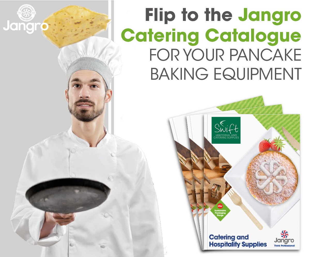 For all you could need for Pancake Day, from mixing bowls to
spatulas! For full range of catering equipment visit: swiftcateringsupplies.co.uk/product-catalo…
or order your copy of our catering and hospitality supplies catalogue by calling 01209 612222. #PancakeDay #Catering #Cornwall