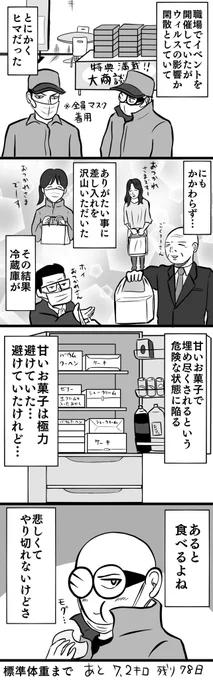 沈黙の肝臓「100日後には標準体重編」⑧ : 沈黙の肝臓 

livedoorブログ更新しました!
甘いもの誘惑にご用心…!

あとがき付きブログはコチラ↓
https://t.co/hMr0RBYgXn

#脂肪肝 #ダイエット

マンガだけはコチラ↓ 