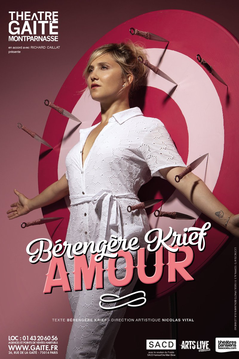 <a href="/BerengereKrief/">Bérengère Krief</a> se livre avec sincérité sur un sujet universel et offre un spectacle bouleversant. D'un naturel déconcertant l'humoriste installe une proximité avec les spectateurs qui repartent le sourire aux lèvres, touchés en plein cœur. #CoupDeCoeur bit.ly/2vebmtP