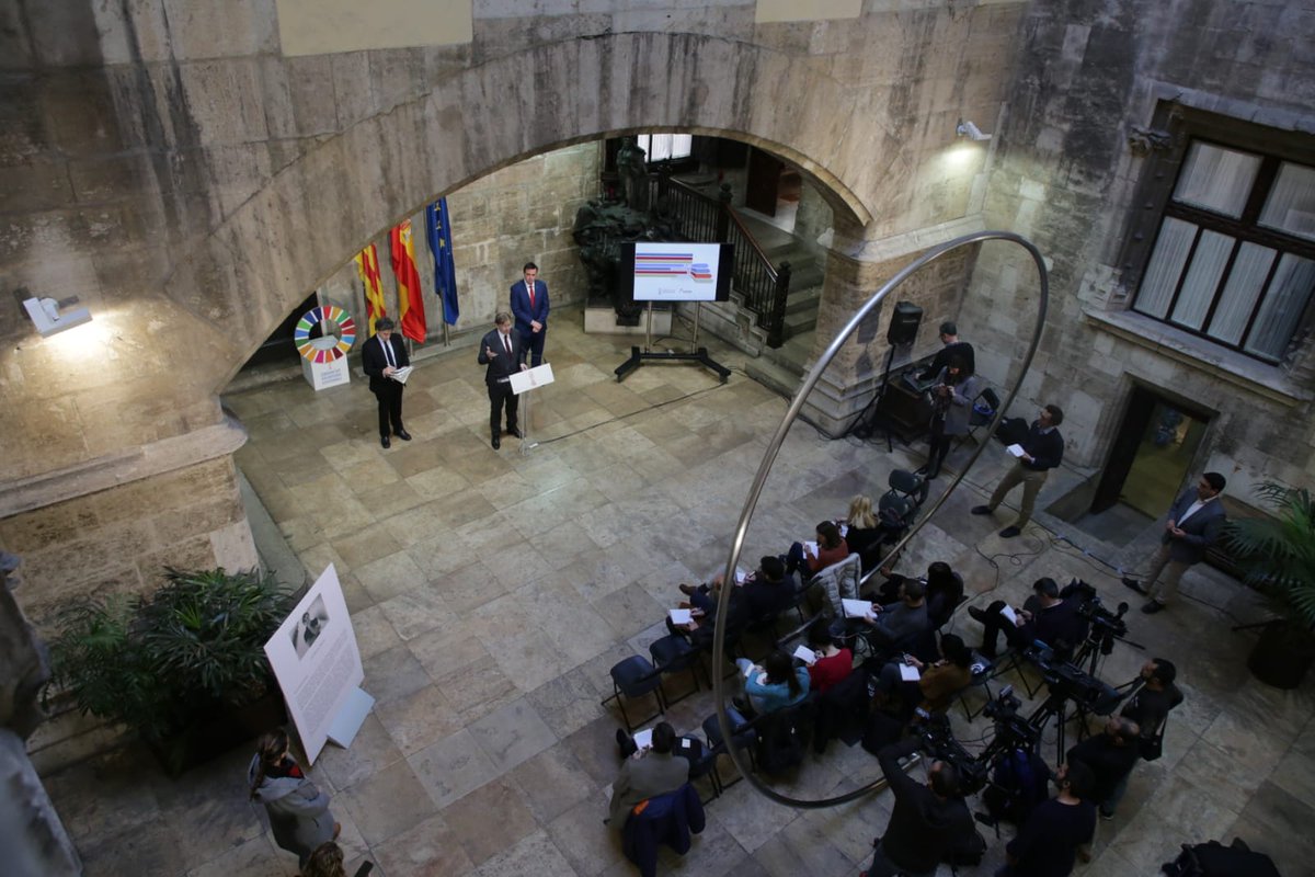 ximopuig's tweet photo. Tenemos un turismo de récord. A través de la 'Estrategia 2020-2025', ligada a los #ODS como garantía de futuro, el sector conciliará competitividad y compromiso con el territorio. La alianza entre agentes implicados hace del turismo un gran motor de la economía valenciana. https://t.co/yVHUVvnvLZ