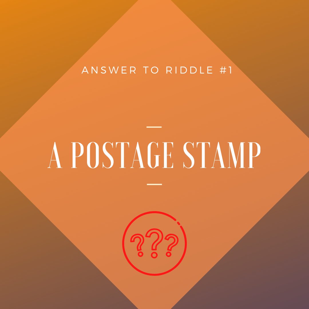 Here is the answer to the #riddle riddle we posted last Friday:
"What can travel around the world while staying in a corner?"
Help us solve the next one on Friday.
#brainteaser #danubiuslondon