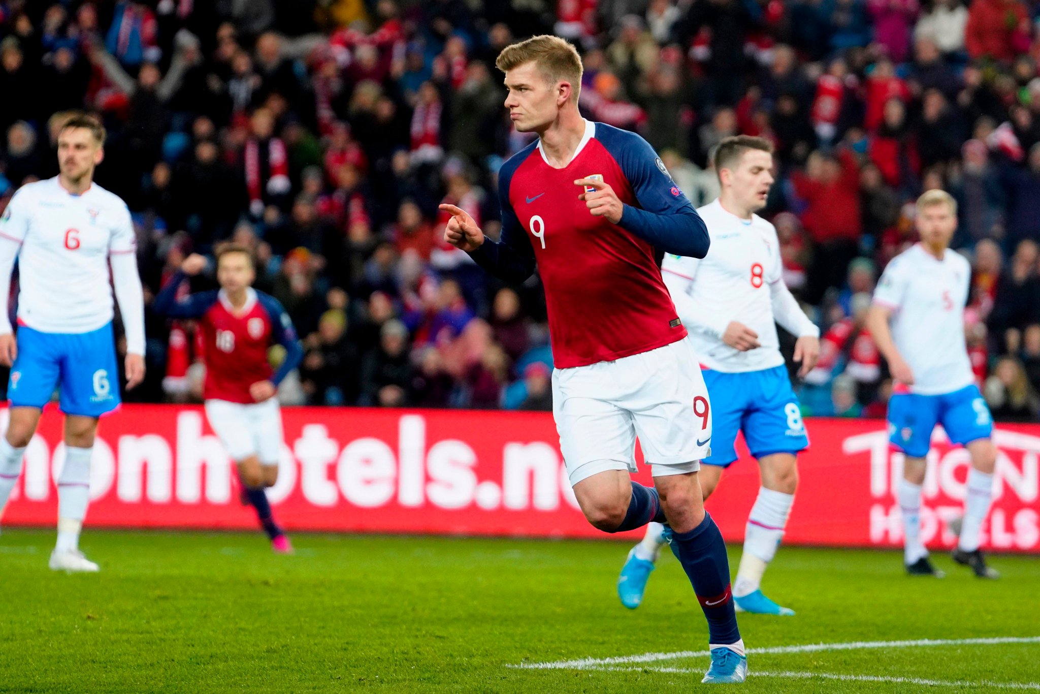 UEFA EURO 2024 on Twitter "nff_info 🇳🇴 Alexander Sørloth 📈 Last 1⃣0⃣