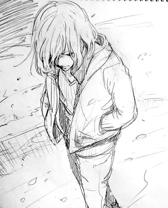 ラクガキ投下して寝ます。
おやすみなさい💤 