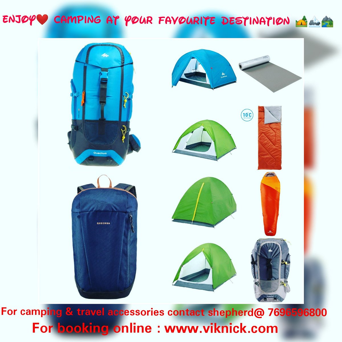 shepherdtrails's tweet photo. Long weekend alert 🚨 #Holiinhills

7 Mar - Saturday
8 Mar - Sunday 
9 Mar - Bunk 😜
10 Mar - Holi 🌈

Enjoy❤ camping at your favourite destination 🏕🏔🏞🎆 For camping &amp; travel accessories contact @ 7696596800

For booking online : https://t.co/hrEsdPufhA
#Holihai #festival https://t.co/Dej05f8IMS