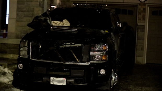 TowTimesMag's tweet photo. Blaze – Another tow truck catches fire in Toronto, part of spate of truck fires attributed to tow rivalries. "It’s scary to think about it. Down here we’ve got nothing going on with anybody, right?  We do our job, and we go home." https://t.co/c6EncYyh0y https://t.co/H5KAMKmcBe