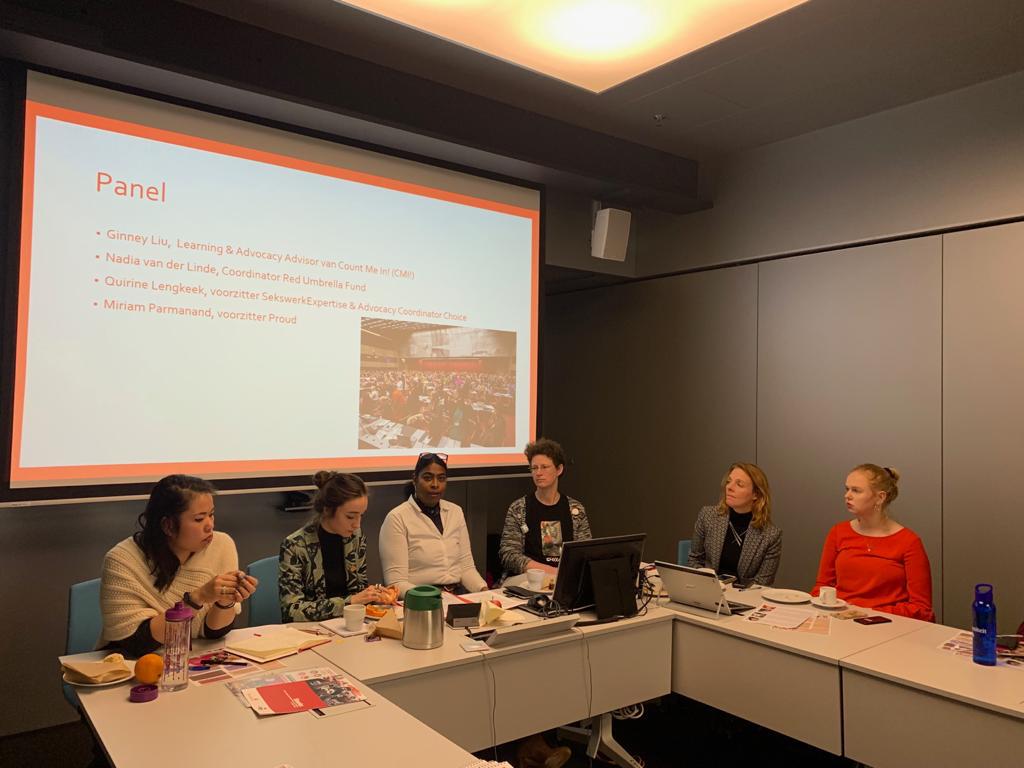 NLWomensrights's tweet photo. Sex workers' rights are human rights. Sex workers worldwide have the right to speak and be heard. That's why we hosted a panel discussion with civil society organisations.
Let's stand up for the rights of sex workers worldwide!💪
#EndStigma #SexWorkIsWork #StopMarginalisation https://t.co/vv1f2hwn5n