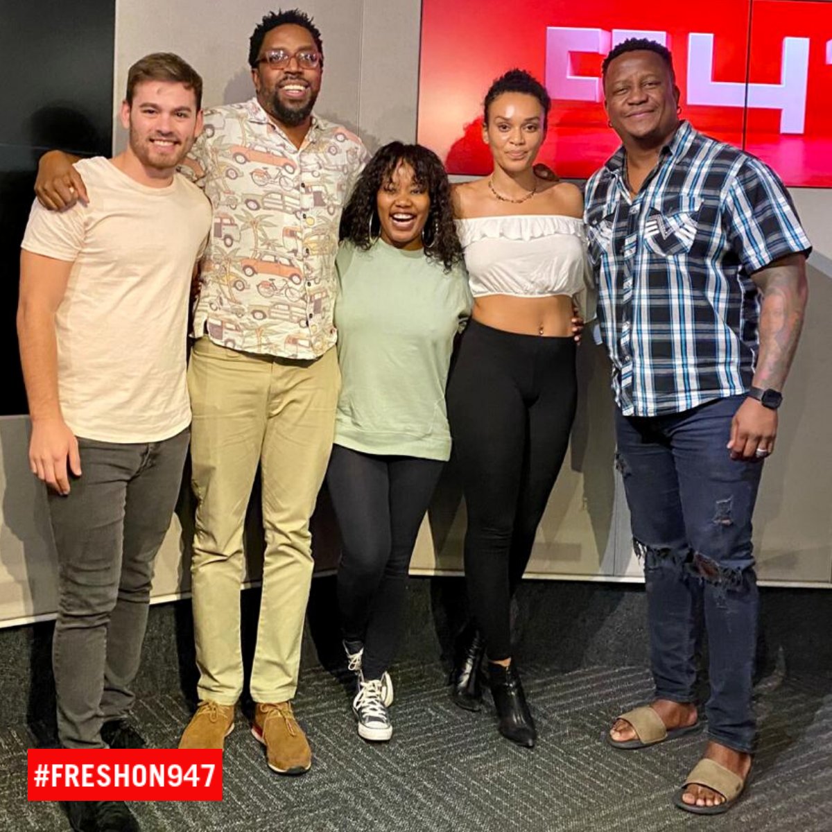 Shoutout to the incredible @PearlThusi and @KagisoLediga for hanging out with #FreshOn947😁 Catch #QueenSONO's first episode on 28 February on @NetflixSA! Here's what you need to know about the exciting new show: bit.ly/3c5ELHt