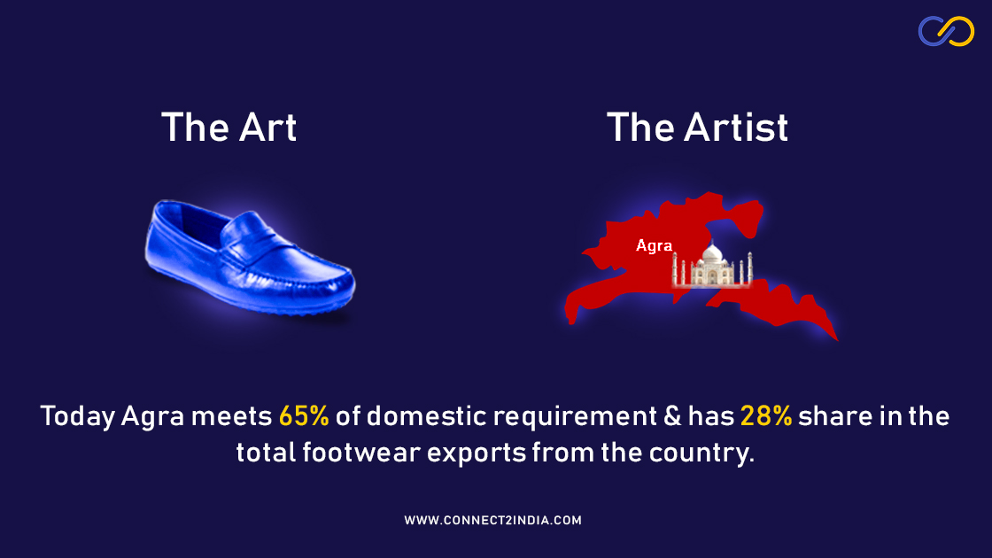 #TrumpInIndia recently visited #Agra - the biggest #footwear cluster in #India! 
Agra's small scale industries accounts for a #manufacturing capacity of 3-5lakhs pairs/day. Agra is well known for #TajMahal but it is also a footwear gold mine!
#TrumpIndiaVisit #DonaldTrump