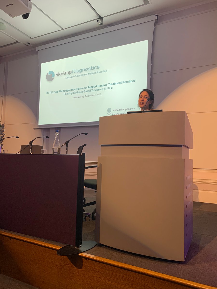 CarolinePurslow's tweet photo. Third up from the @longitude_prize teams is Tara deBoer @BioAmpDx and their acute #pyelonephritis #diagnostic #UTIevent2020 https://t.co/du5GBtyNay