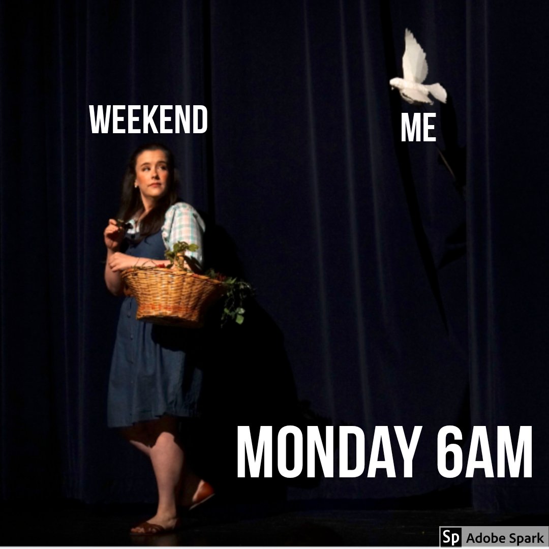 How time flies and roles reverse! #yougotthis #mondaymorning #queencityopera #cincinnati #derfreischütz #operamemes #meetopera #adobespark 📷: @tinagutierrezartsphotography