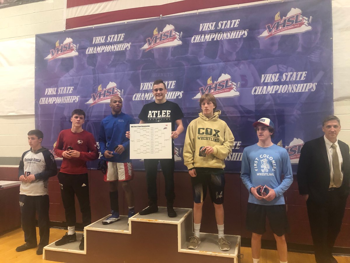 WAY TO GO! Congratulations to Evan Buchanan from <a href="/ATLRaiderNation/">Atlee High School</a> for winning his 3rd state title in wrestling. Raider Nation is proud! #InspireEmpowerLead #atraditionofexcellence