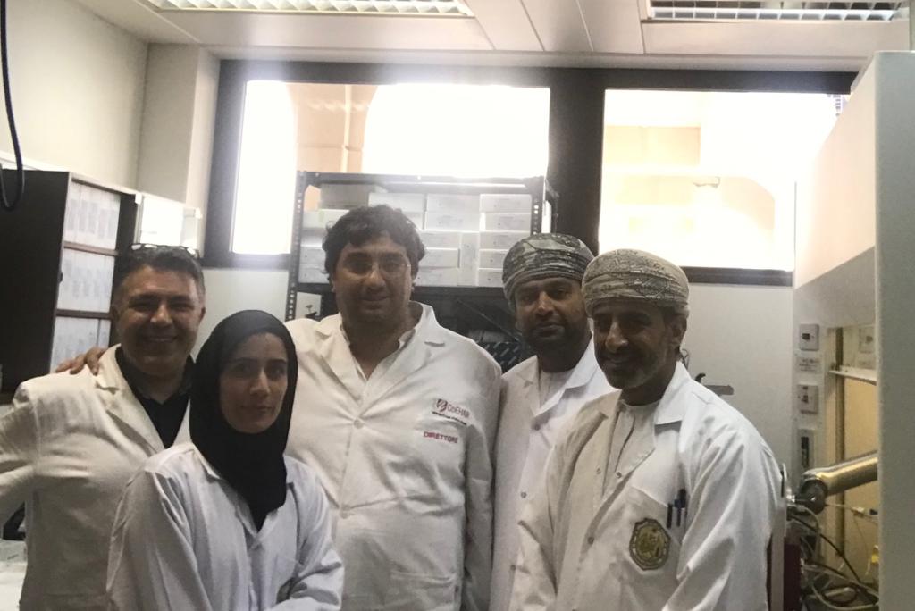 #ReplicaTour continues, today <a href="/CoeharUnict/">CoEHAR</a> director Giovanni Li Volti, and Co-project leader, Massimo Caruso are in Oman, at the Department of Biochemistry of the Sultan Quabos University 

#coEHAR #ReplicaProject