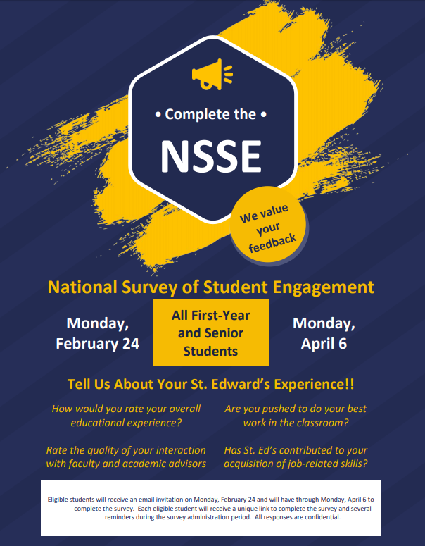 SEUResLife's tweet photo. Calling all first-year and senior students! Please fill out this survey to help us make SEU even better! Check your email for the survey link https://t.co/pIPILcnACP
