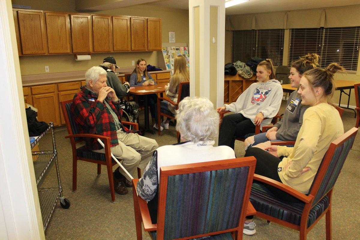 A few weeks ago, we had an event with the varsity basketball team from <a href="/TCAPSNews/">Traverse City Area Public Schools (TCAPS)</a>. Last week week it was the freshmen team! A fun time was had by all.