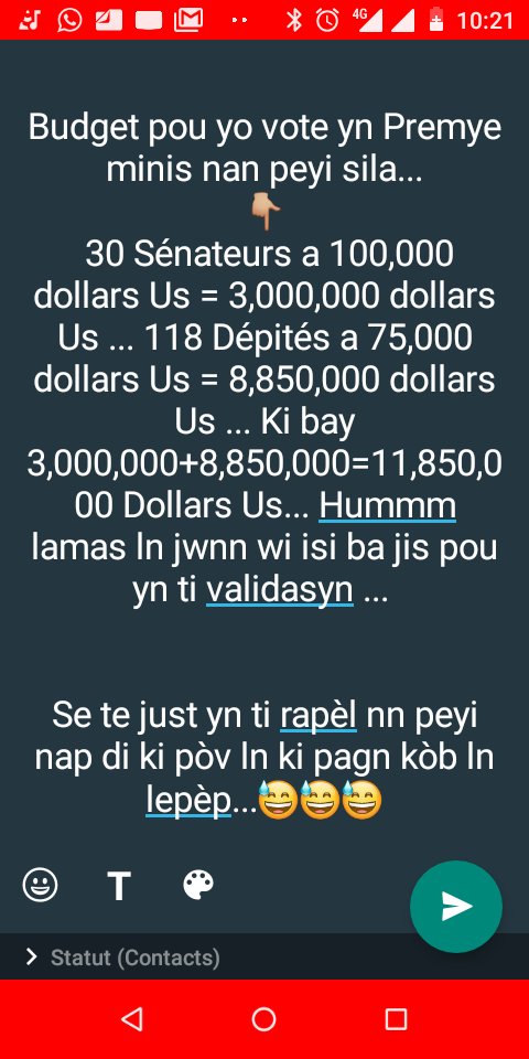 KleimsB's tweet photo. @avokapepla Jodi a sèlmn'w wè'w ka snsib pou lamas ln https://t.co/9tFG0D2CEb