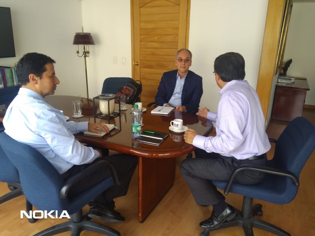 ConfecoopCol's tweet photo. Carlos Acero Presidente de #Confecoop #Colombia y Sr Alexander Serrano VicePresident Senior de National Cooperative Business Asociation @NCBACLUSA “Construyendo una economía inclusiva” #NCBA #CLUSA
#AyudaMutua #Coop #Cooperativismo @NCBACLUSA https://t.co/9UdnlCbWmq