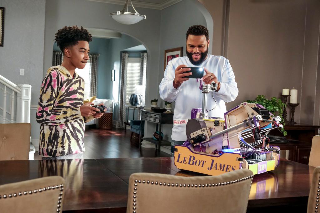 LeBot James does have a nice ring to it. Jack joins the Robotics Team tomorrow! #blackish