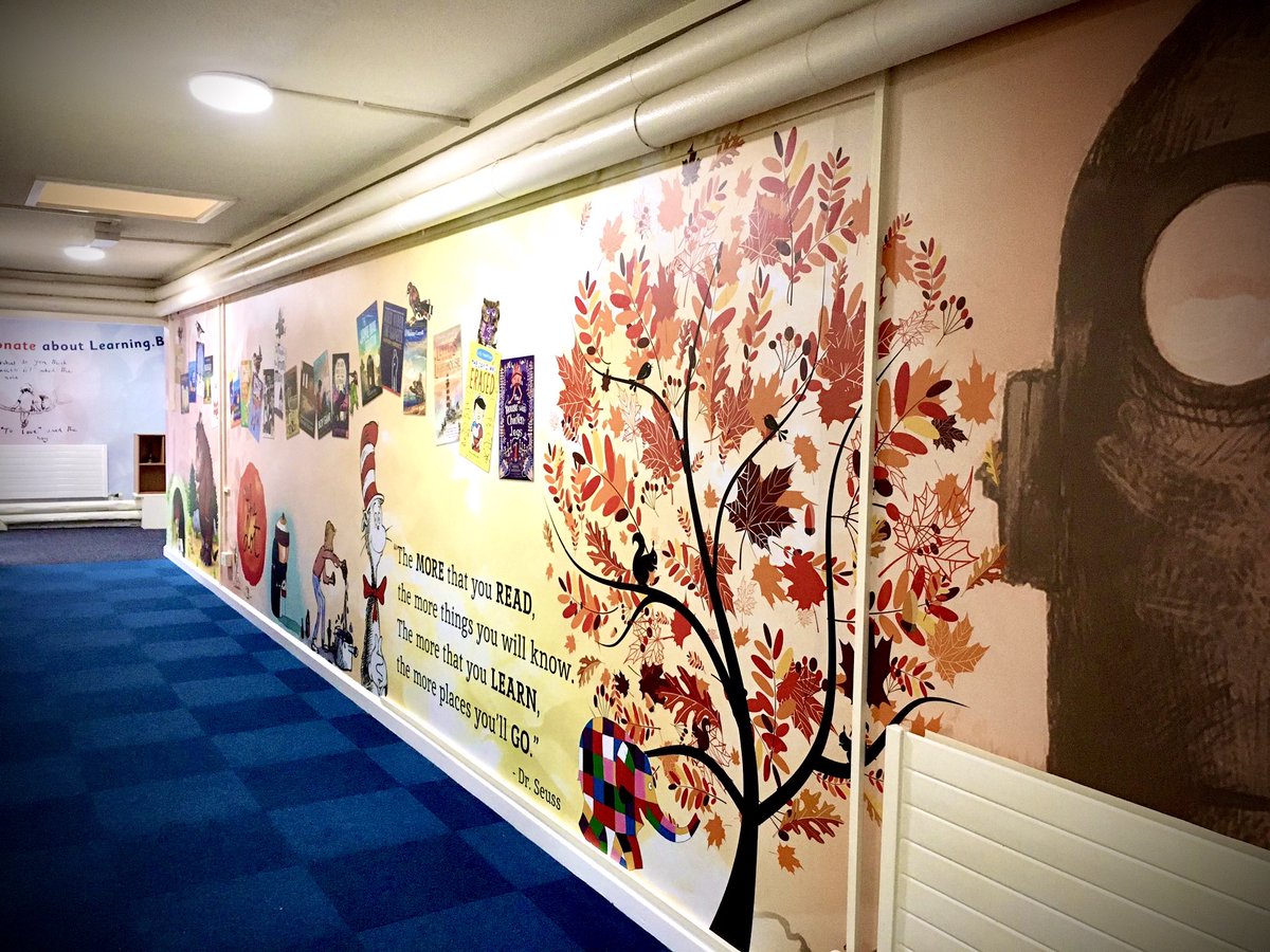 Another shot from our recent Victorian school install 🥰

#schoolwallwraps #schoolwallart #hdwrapsuk #headteachers #wallartforschools #wallmuralsforschools #schoolwallmural #wallwraps #wallartforschools #wallwrapsforschools #schoolmurals #photowallpaper #thewrapman