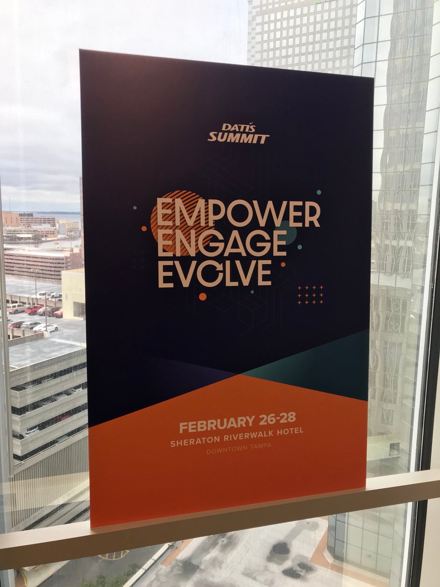 DATISe3's tweet photo. Our client summit is this week! We can't wait for the exciting sessions, engaging trainings, and networking opportunities with our clients. See you in Tampa! #DATISSummit20 https://t.co/HOrR33MRlH