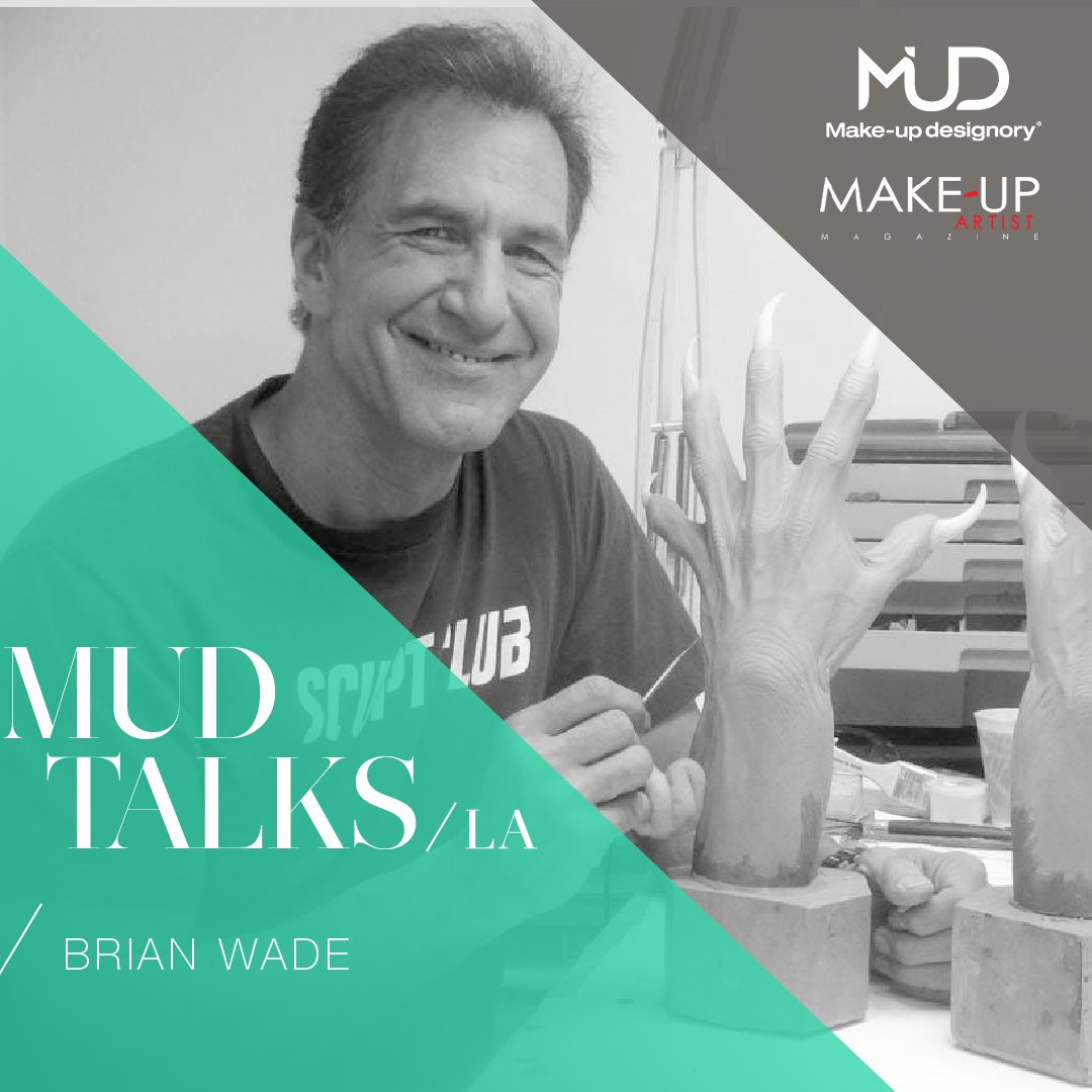 mudschools's tweet image. We are excited to welcome award-winning #specialmakeupeffects artist Brian Wade to today's #MUDTalks! Brian is known for his work on @vicemovie, @Stranger_Things, @aquamanmovie, and @theblackpanther. Tune in at 4pm PT to watch live! facebook.com/mudschools
