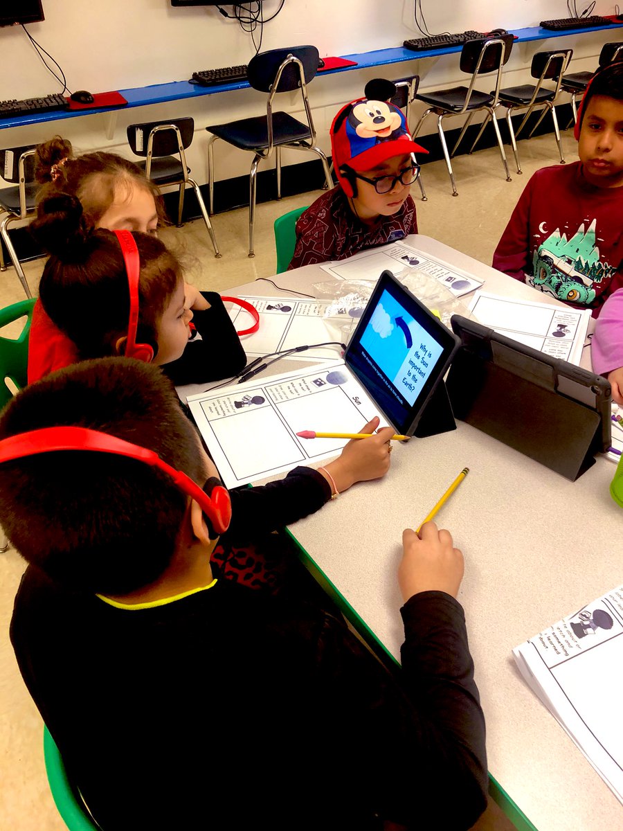 MsMaryMaloney's tweet photo. Back to school from vacation and right back to our amazing Solar System research with @McKennaSTREAM. What a way to start the week! Today we learned all about the Sun!☀️@GlenCoveSchools @GCSD_Science @GCSD_Deasy @melaniearfman https://t.co/oeyD7tBrXx