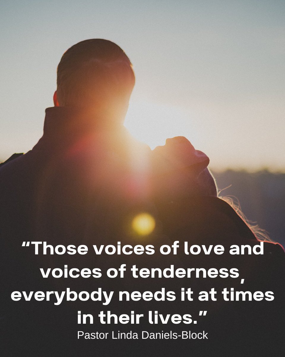 LuthCGoodShphrd's tweet photo. “Those voices of love and voices of tenderness, everybody needs it at times in their lives.”
-Pastor Linda Daniels-Block
#voices #love #tenderness #EverybodyNeeds #needs #VoicesofLove #MondayMotivation https://t.co/aYtTq2kfsg