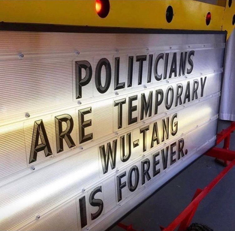 RZA's tweet image. Think about it…
We are here forever!
#wutang #rza