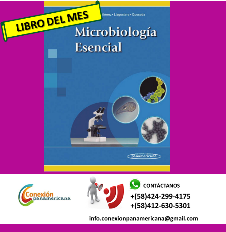 🌟LIBRO DEL MES🌟⠀
.⠀
🔬 MICROBIOLOGIA ESENCIAL ⠀
. ⠀
🔸¿TE INTERESA? Contáctanos e indica tu país de residencia⠀⠀⠀⠀⠀⠀
.⠀⠀⠀⠀⠀⠀
✔️ info.conexionpanamericana@gmail.com ⠀⠀⠀⠀⠀⠀⠀⠀⠀⠀⠀
✔️ Whatsapp +584242994175 / +584126305301 ⠀⠀⠀⠀⠀
