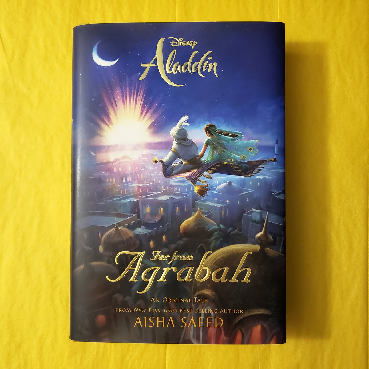 DreamReadRepeat's tweet photo. "She was capable of being the leader her people needed and deserved."
.
Read our review of Aladdin: Far From Agrabah. Link in bio.
.
✒️📸 Renee
.
#FarFromAgrabah #Aladdin #AishaSaeed #MiddleGrade #Blogpost #Bookstagram #DreamReadRepeat #BookReview https://t.co/E1LZFjlS8l