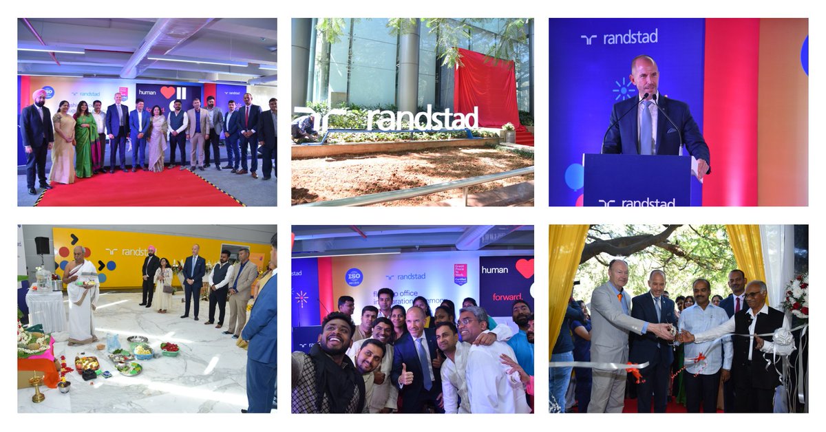 RandstadIndia's tweet photo. Randstad India now has a new home in Central Bangalore. Here are some glimpses from the inauguration ceremony of our flagship office.
#NewBeginnings #2020BestEver #RandstadIndia https://t.co/rXcO6uMZlb