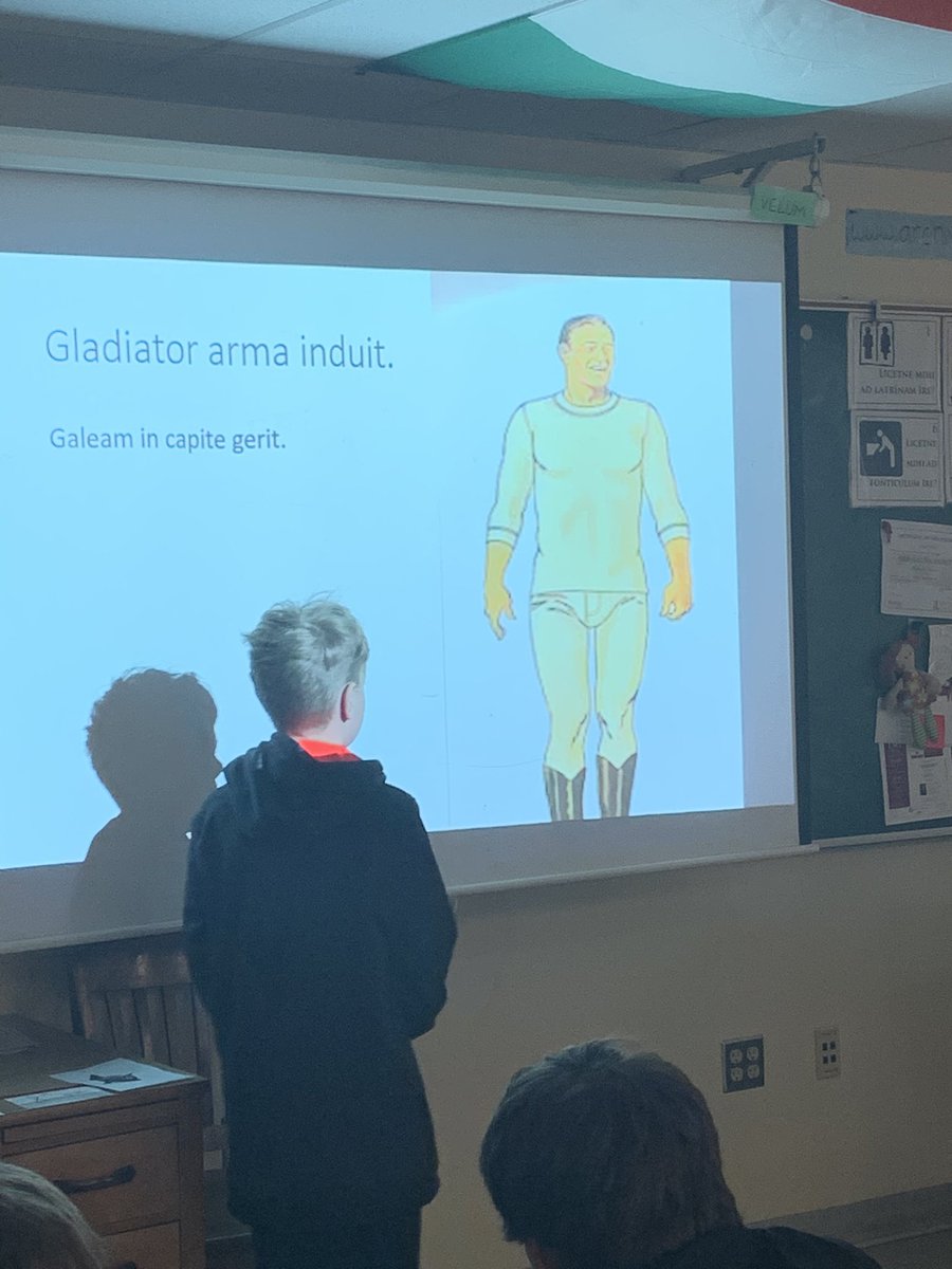 FioFerox's tweet image. #Latin 7 Ss @TeamRidgely prepare for the #mupc by playing Arm The Virum. A Virginian spin on Pin The Tail on the Donkey. @OWLteamBCPS