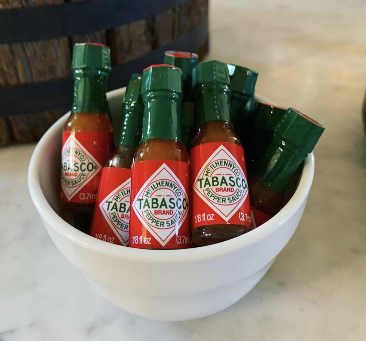 The wheels on Tobasco round and round.