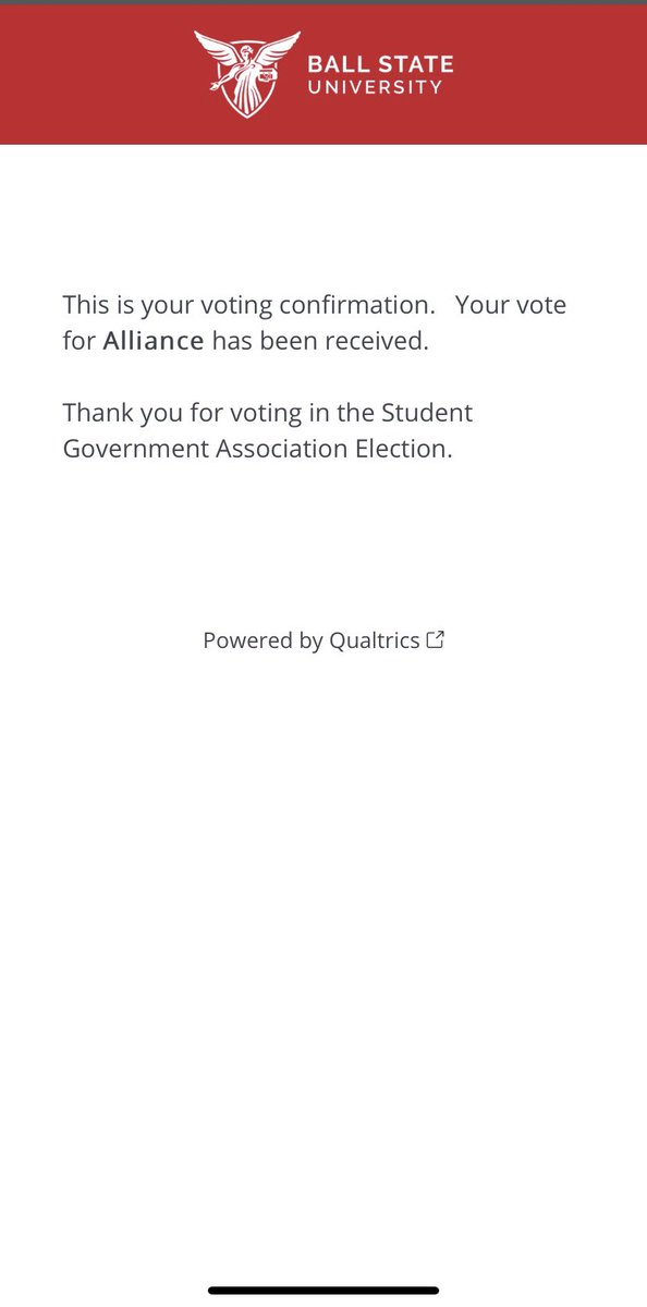Vote Alliance!!! <a href="/AllianceBSU20/">ALLIANCE</a>